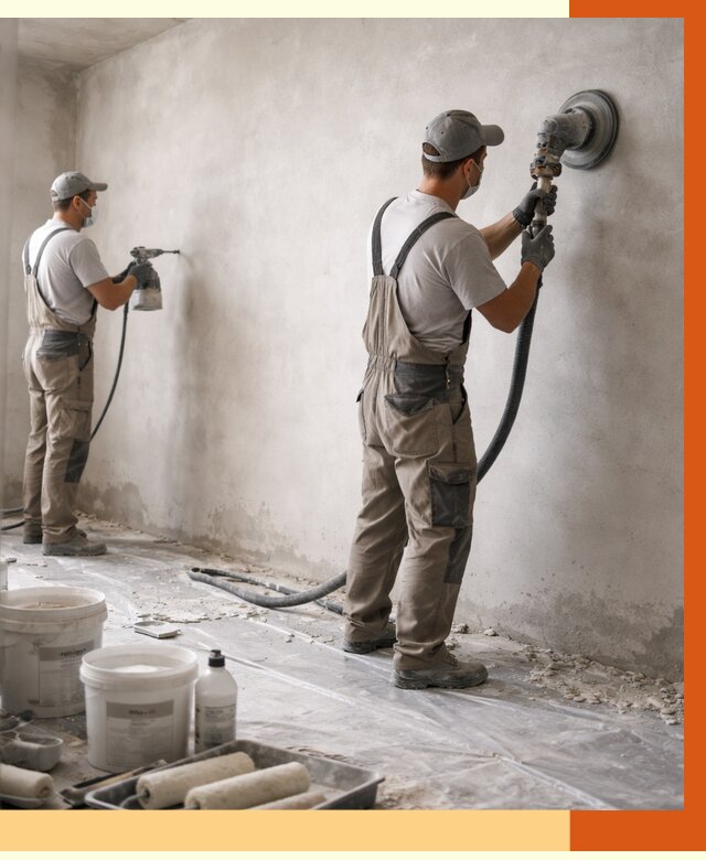 Подготовка поверхности под напыление в Старом Осколе от 1214 руб. — ТепломастерСрк